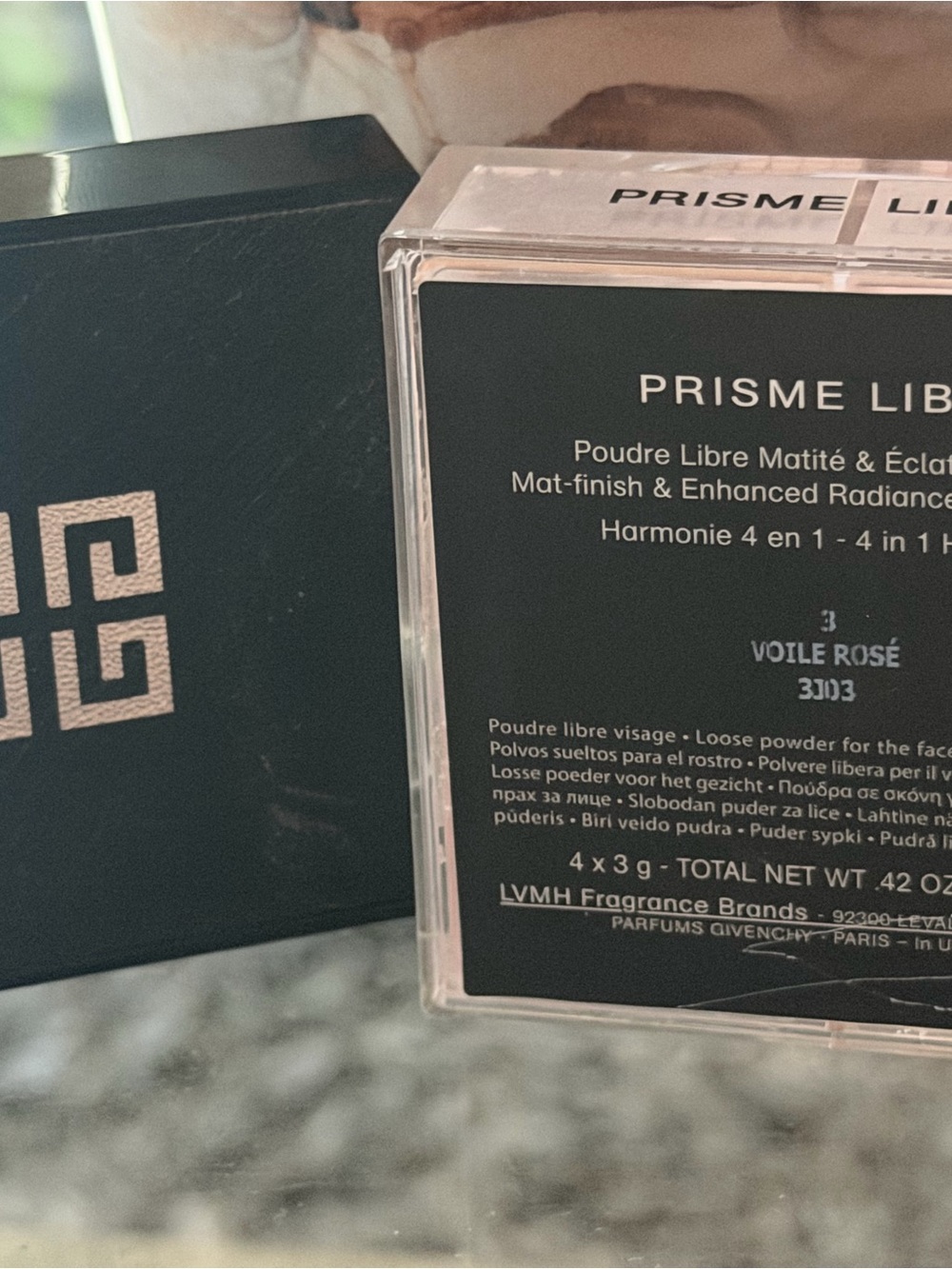 Original Formula-Givenchy Prisme Libre Loose Powder Compact with Puff #3 - Picture 3 of 5